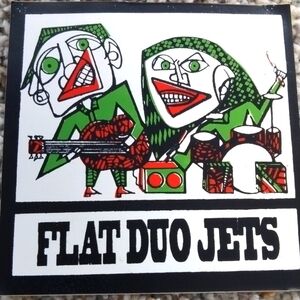 FLAT DUO JETS Stickers - SET OF 2
